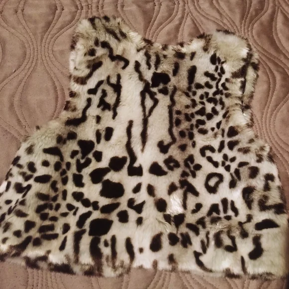 Fake fur vest for kids - Picture 2 of 3
